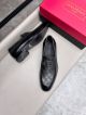 Balmain Man Black Calfskin Business Leather Shoes 0428161 (3)_th.jpg